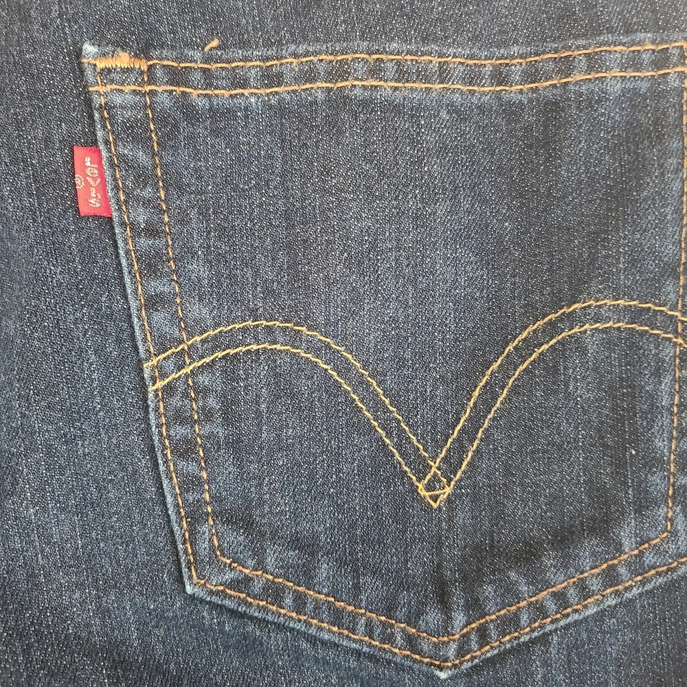 Levi’s 505 Regular Straight Fit Jeans – Dark Wash – 100% Cotton – 36x34